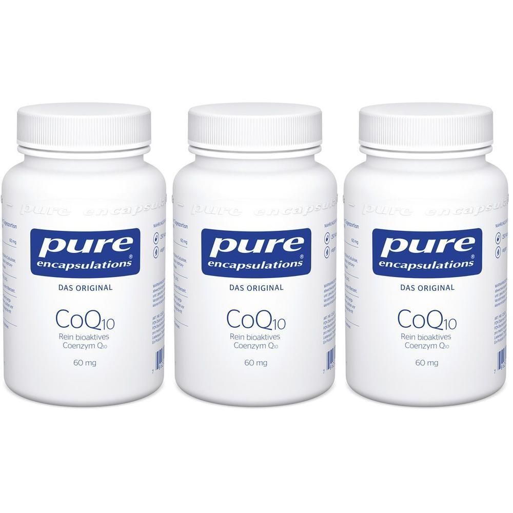 Pure Encapsulations CoQ10 60 mg Kapseln x3 3x250 St