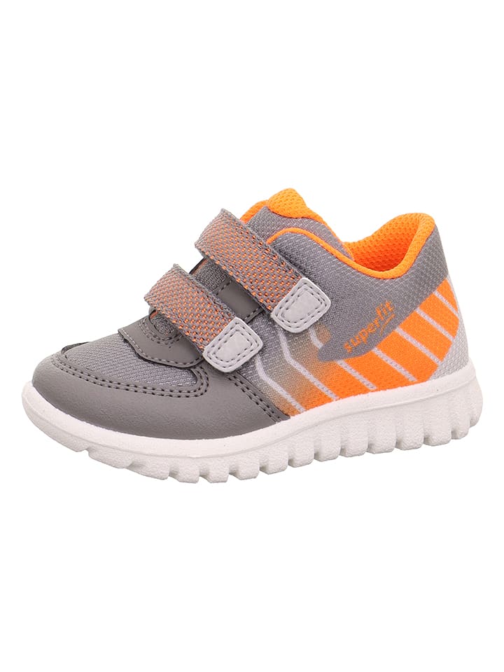 superfit Sneakers "Sport 7" in Grau/ Orange - 26