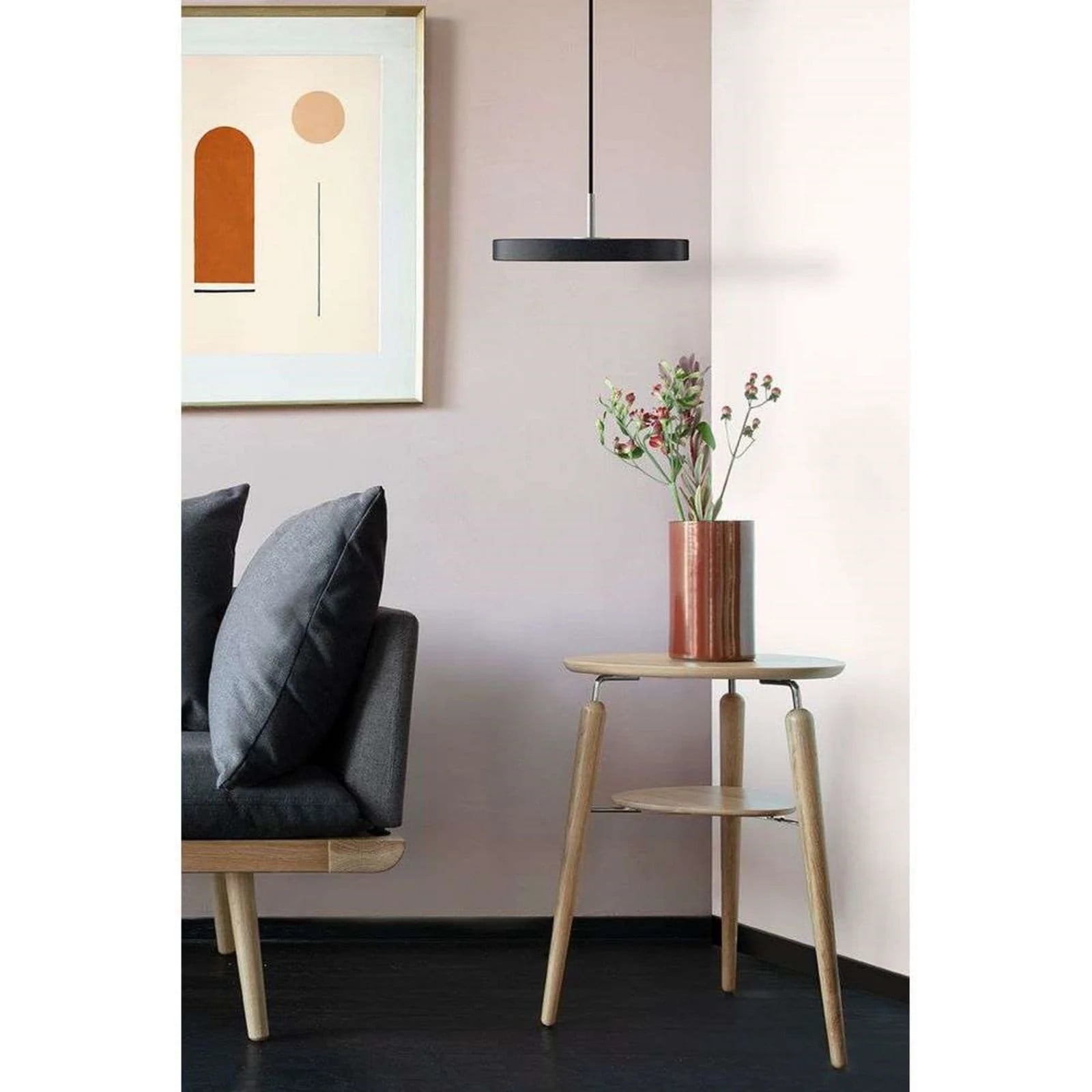Umage Asteria LED hanglamp Forest, groen/staal