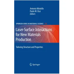 Laser-Surface Interactions for New Materials Production, Fachbücher