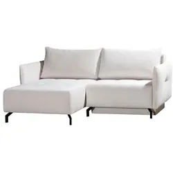 Ecksofa Lani Stoff Beige