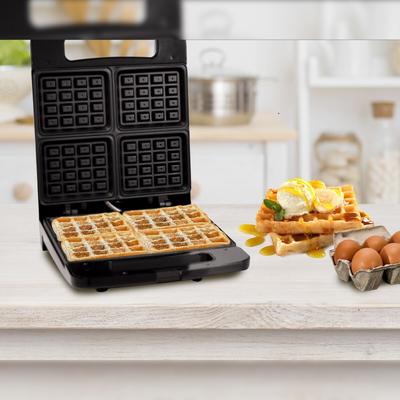 Syntrox Germany Waffeleisen für Belgische Waffeln XXL