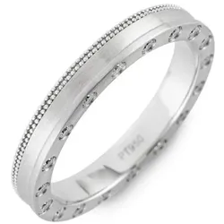 PLATINITY Ring 18 Brillanten zus. ca. 0,25ct Platin 950