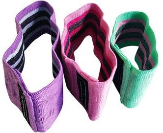 Clever Finds Fabric Resistance Booty Bands For Glute Hip And Thigh Workout Training set