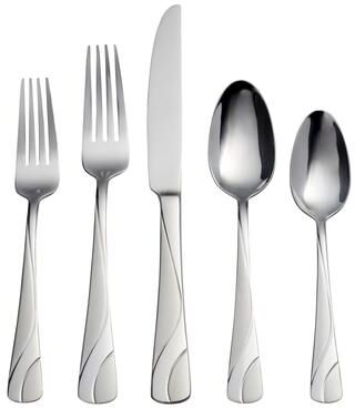 Oneida River 20 Piece Everyday Flatware Set, Service For 4
