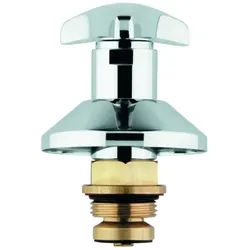 Oberteil 11507 für UP-Ventile Trecorn Griff Markierung blau 1" chrom