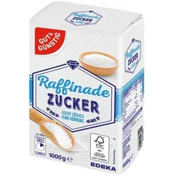 Gut & Günstig Feiner Raffinade Zucker 1000 g