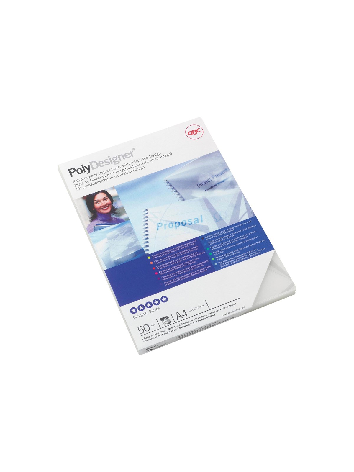GBC PolyClearView - 100 pcs. - binding cover