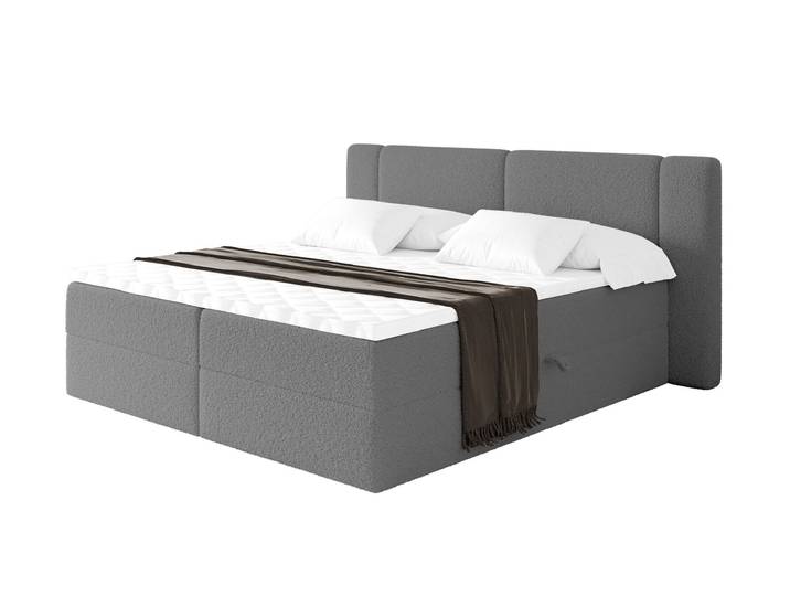 Boxbett EVON 160x200 cm Grau - Quelle 92