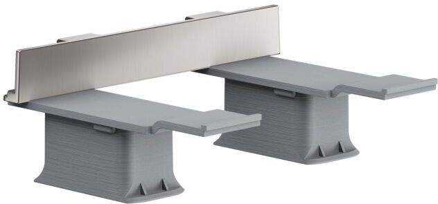 Hansgrohe Axor Adapterset 42870800 Edelstahl-Optik