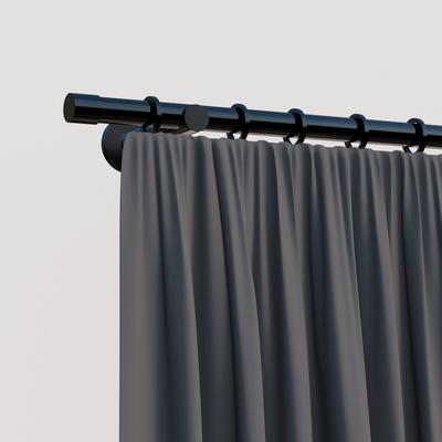 Gardinenstange OTTO HOME "Tanbul", schwarz, L:320cm, Eisen, Gardinenstangen