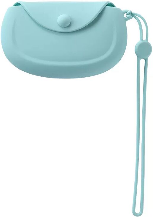 INF Boîte de rangement pour prothèses dentaires - Étui de voyage en silicone Vert