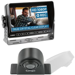 VSG24 Rückfahrkamera Logistik HD 24134, 1080p Kamera 130°, Nachtsicht, Monitor