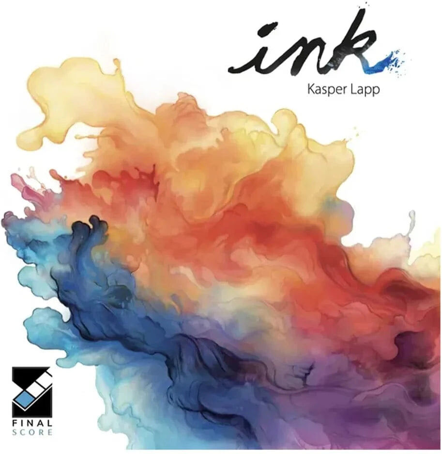 Ink Strategic Board Game from Final Score Games, Create Paintings and Develop Artistic Compositions, 26.0 cm x 26.2 cm x 7.2 cm, Board Game