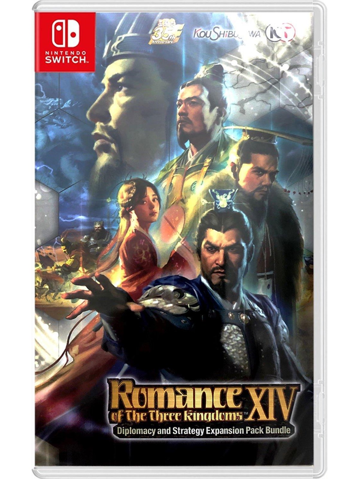 Romance of the Three Kingdoms XIV: Diplomacy and Strategy Expansion Pack Bundle - Nintendo Switch - Turn-based - PEGI Unknown