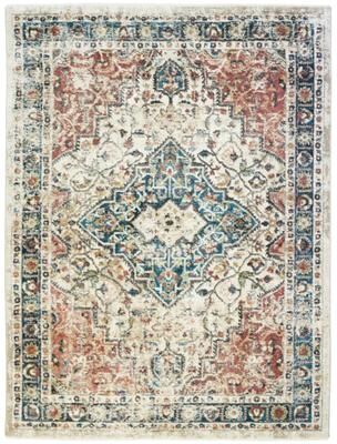 Mayberry Rug Oxford Castle Traditional Distressed Vintage Oriental Rug
