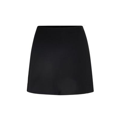 Trainingsshorts "Girlfriend Collective The Skort", Damen, Gr. M, US-Größen, schwarz, 79% Polyester (Recycelt), 21% Elasthan, GIRLFRIEND COLLECTIVE, unifarben, normal, Hosen