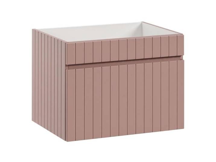 Meuble sous vasque ICONIC 60 cm rose
