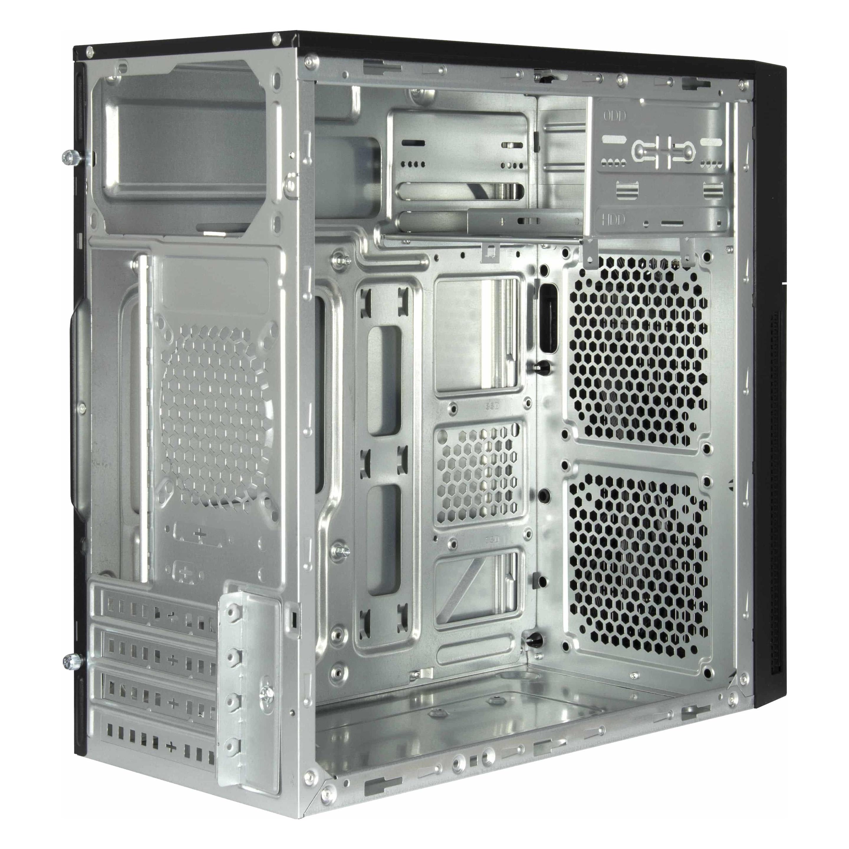 Intertec Geh?use Micro IT-6521 Straight mATX 2xUSB3.0,ohne Netzteil (mATX, Mini-ITX) (88881369)