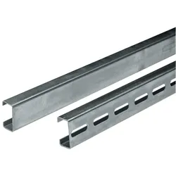 Schneider Electric NSYCNT20 Symmetrische C-förmige Schienen, gebohrt 21x11x10, Länge 2000mm. Lieferung: 20 Schienen 2m.  - 10 Stück