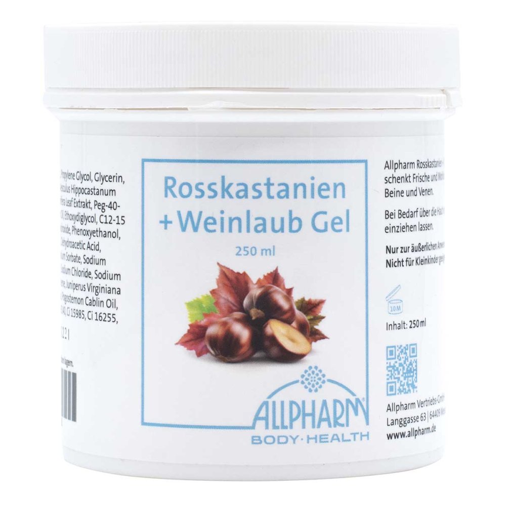 ALLPHARM Vertriebs GmbH Rosskastanien+weinlaub Allpharm Premium Gel 19543418