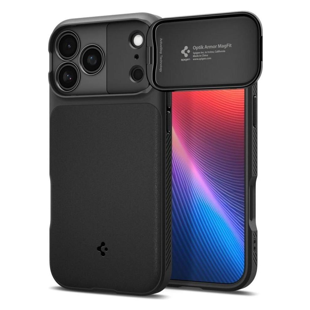Spigen Optik Armor MagSafe (Apple iPhone 17 Pro Max, Apple iPhone 18 Pro Max) (ACS09900)
