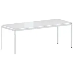 viasit Schreibtisch »System 4, extra lang« (ca. 200 cm) weiß, 200x76x100 cm