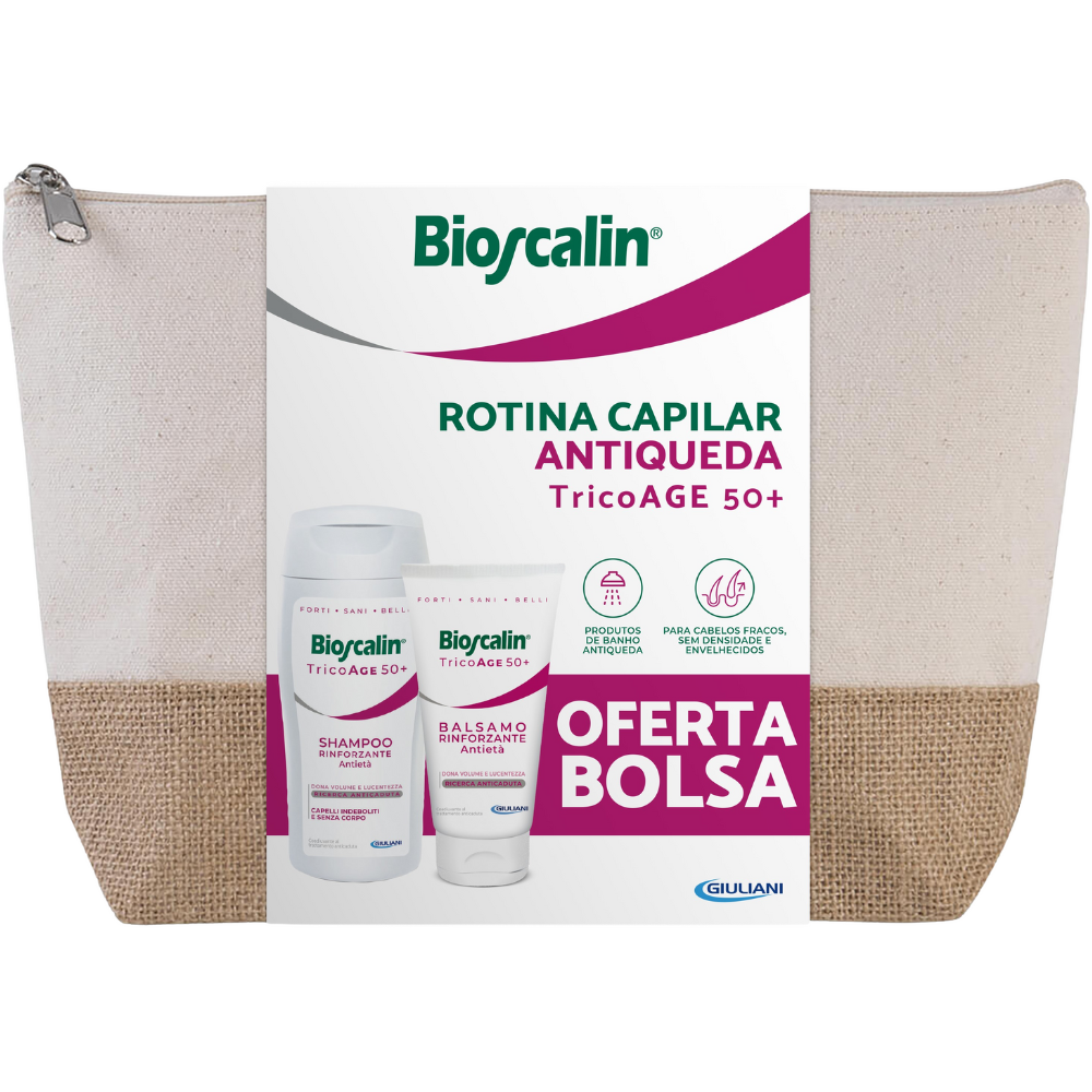 Bioscalin Tricoage 50 + Strengthening Shampoo