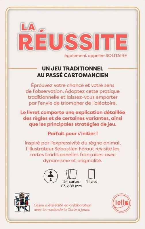 iello Cartes Traditionnelles : Réussite - Feraut