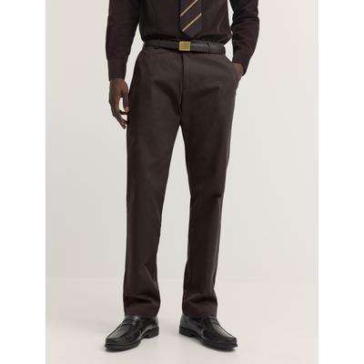 Chinohose BUGATTI "Regular Fit", Herren, Gr. 38, Länge 30, 90, braun, 98% Baumwolle, 2% Elasthan, unifarben, regular fit, Hosen Chinohose, Regular Fit Baumwoll-Twill Summer Touch