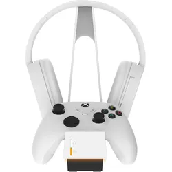 Snakebyte XB Ladestation Combo Charge X white für Gamepad und Headset (Xbox One S, Xbox Series S), Weiss