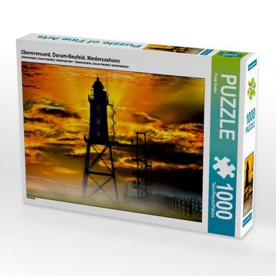 CALVENDO Puzzle Obereversand, Dorum-Neufeld, Niedersachsen | 1000 Teile Lege-Größe 64x48cm Foto-Puzzle für glückliche Stunden