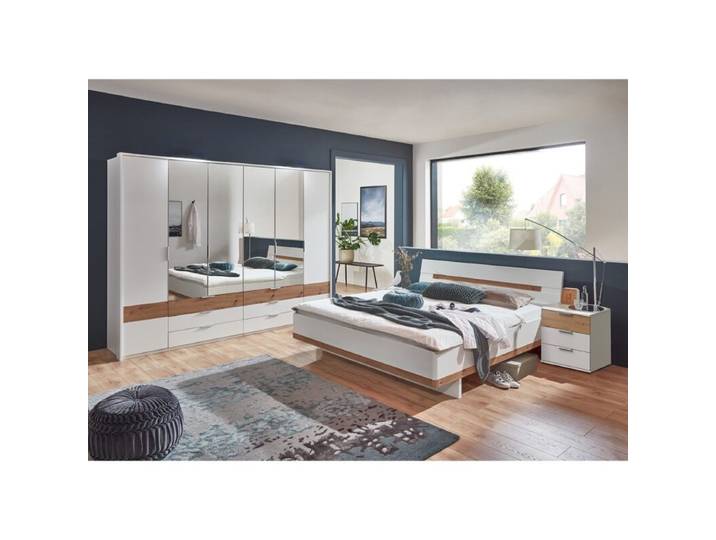 Wimex Gibraltar Schlafzimmer 4-tlg. inkl. Nachtkonsolen mit 3 Sc