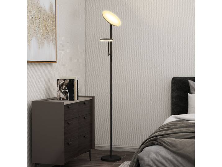 HOMCOM Lampadaire LED 42W Dimmable Télécommande Tactile