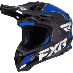 FXR Helium Logo Carbon Motocross Helm