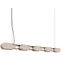 TH.1031 Pendelleuchte CHAIN 158 taupe LED 3000K