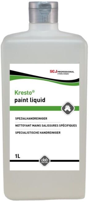 Kresto Hautreiniger liquide de peinture 1L bouteille VE ; SC Johnson Professional (22306)