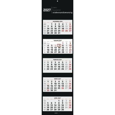 5-Monatskalender Black 2027