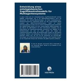 Umbreit Entwicklung eines ontologiebasierten Zugriffskontrollmodells für Multiagentensys (Deutsch, Softcover, Ban Mustafa, Najla Aldabagh) (69139821)