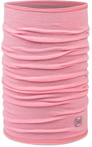 Buff Merino Lightweight Solid Rose Pink Tubular Neckwear