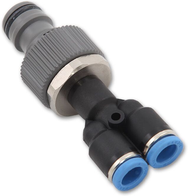 Axis Line Y-Einschraubverbinder 1/2 Zoll für 8mm Doppelschlauch Y-Verbinder 8mm