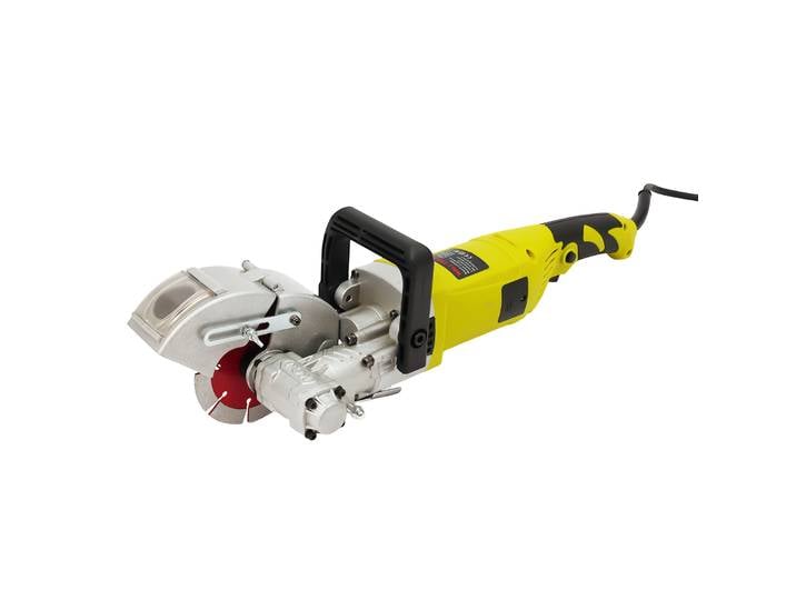 Rainureuse murale électrique 4000W avec pompe à eau, 360 ° Cutter à rainurer avec 5 lames diamantées pour béton et marbre