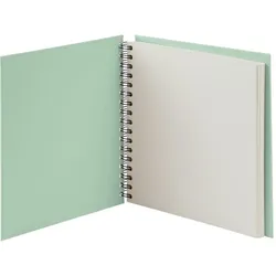 Fotoalbum Whire-O 60 Seiten 230x230mm mint/offwhite