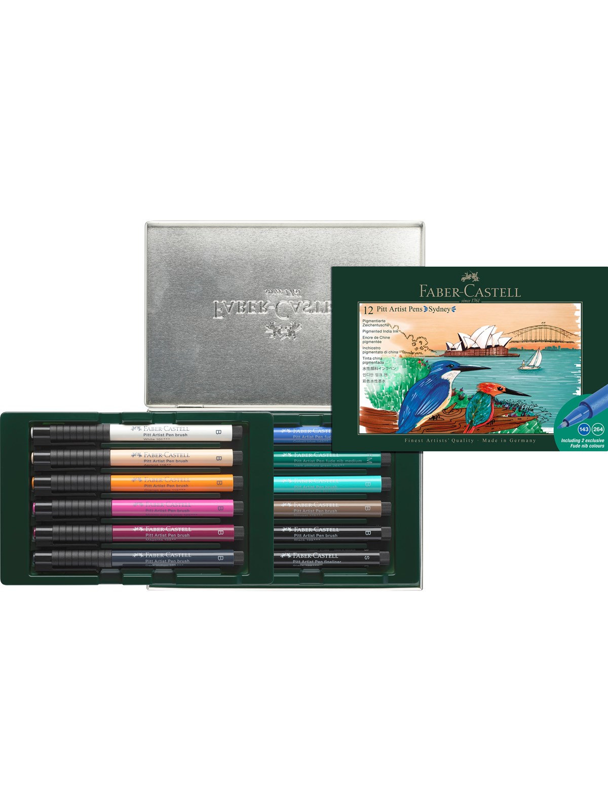 Faber-Castell Tuschest. Pitt Artist Pen Set Sydney