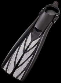 Atomic Aquatics Splitfin (offen) - Small - Silber