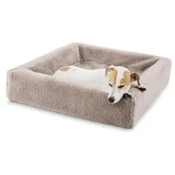 Bia Fleece Hoes Hondenmand Taupe (Hund), Hundebett + Katzenbett
