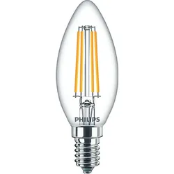 Philips LED-Kerzenlampe E14 klar Glas CorePro LED#34746500