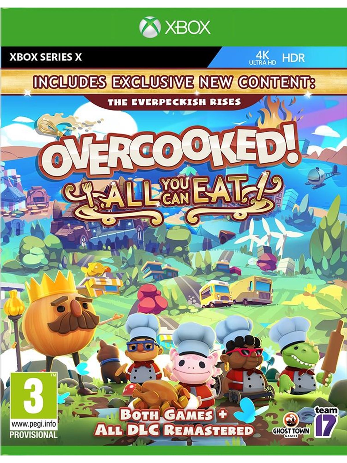 Overcooked! - All You Can Eat - Microsoft Xbox Series X - Party - PEGI 3