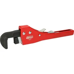 KS Tools Einhand-Ratschen-Rohrzange mit verstellbarem Kopf - 111.3540