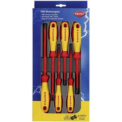 Knipex Knipex-Werk VDE Schraubendreher-Set 6teilig Schlitz, Kreuzschlitz Phillips